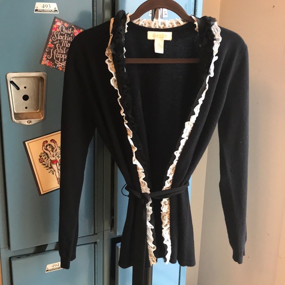 Peck & Peck Jackets & Blazers - Peck & Peck Wool/Cashmere Black Cardigan 🍀